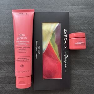 Aveda xNuTriplenish Deep Moisture Treatment Duo Hair Scarf